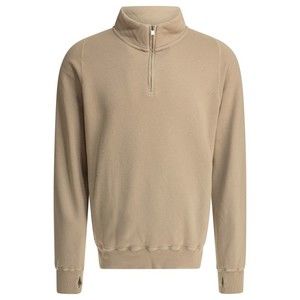 Nonnative Half-Zip Beige Sweatshirt With High Collar - NWT